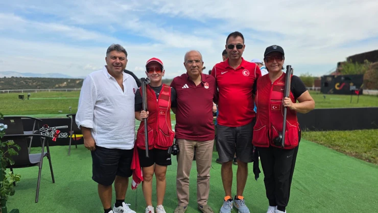 Kahramanmaraşlı Rümeysa Pelin Kaya ve Dilara Kızılsu'dan Avrupa'da bronz madalya