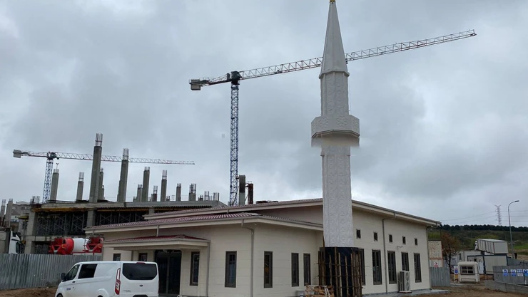 Karmod, deprem sonrası 5'inci çelik cami projesini gerçekleştiriyor