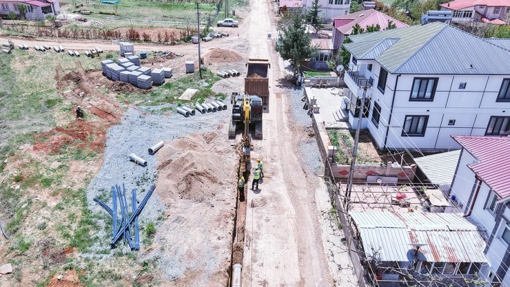 KASKİ'den Afşin'e 9 Milyonluk yeni altyapı yatırımı