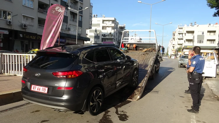 Kaymakam İhsan Kara trafik kazası geçirdi
