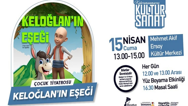 Keloğlan'ın Eşeği miniklerle buluşacak