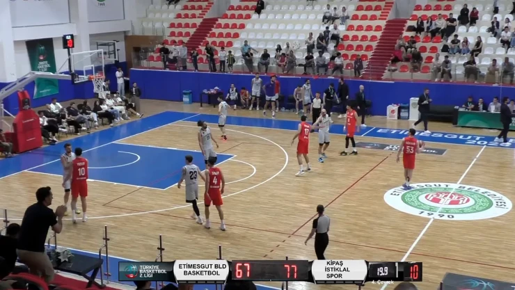 Kipaş İstiklal Basketbol şampiyonluğa bir adım daha yaklaştı