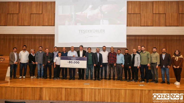 Kipaş Tekstil İnovasyon Yarışmasında 1. olan proje ödülünü sosyal yardıma aktardı