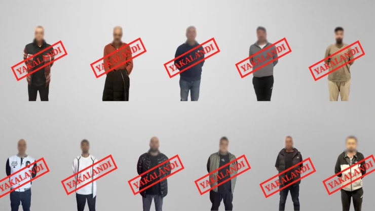 Kırmızı bültenle aranan 11 suçlu Türkiye'ye getirildi