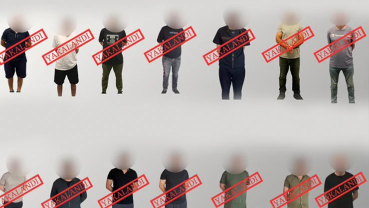 Kırmızı bültenle aranan 14 suçlu Türkiye'ye getirildi