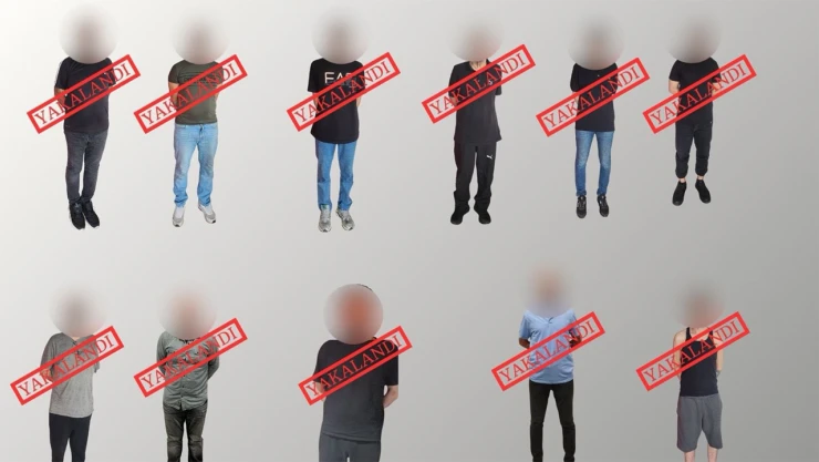 Kırmızı bültenle aranan 6, ulusal seviyede aranan 5 suçlu yurda getirildi