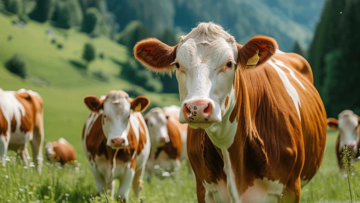Kırsalda Bereket Projesi kapsamında etçi ırk gebe düve dağıtımı başladı
