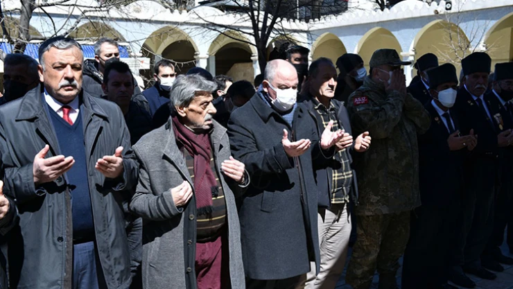 Kore Gazisi Şükrü Türkmen, ebediyete uğurlandı