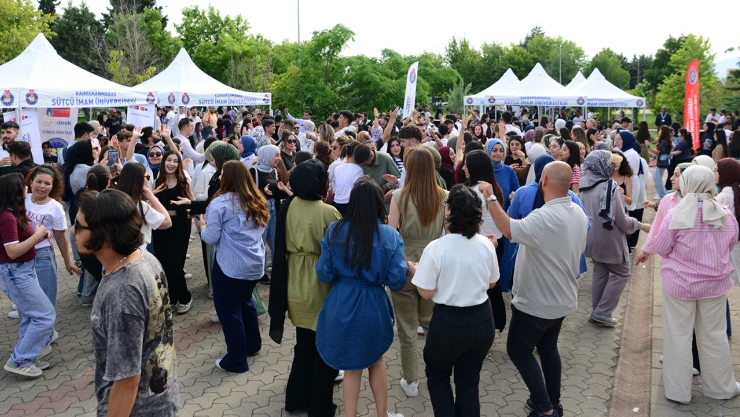 KSÜ'de Bahar Şenlikleri renkli anlara sahne oldu