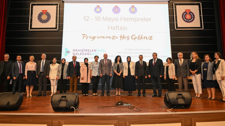 KSÜ'de hemşireler haftası coşkuyla kutlandı
