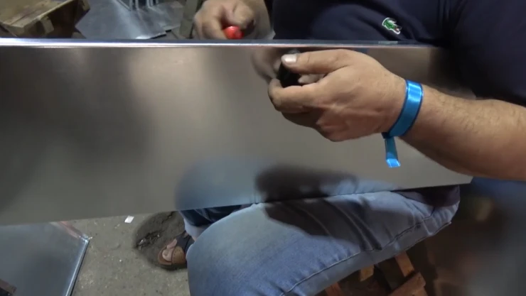 Küresel Sumud Filosu'na mavi kurdeleli destek