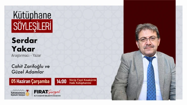 Kütüphane Söyleşileri'nin bu haftaki konusu: Yedi Güzel Adam