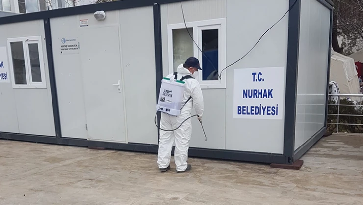 Kuzey ilçelerinde dezenfeksiyon çalışmaları sürüyor