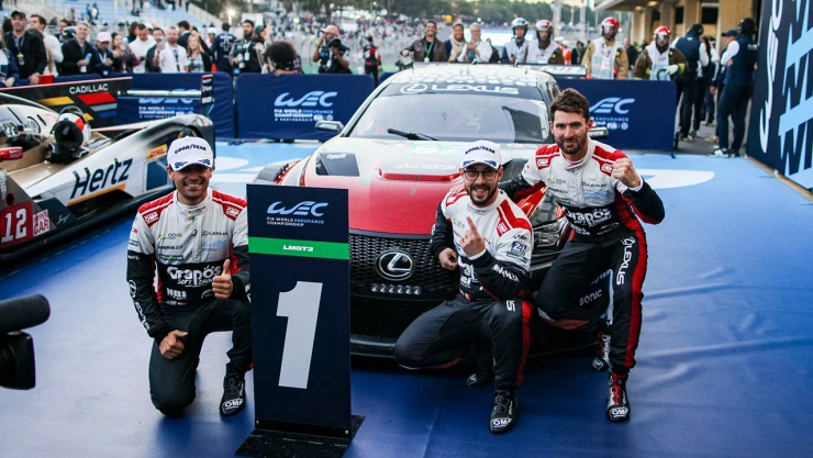 Lexus, Dünya Dayanıklılık Şampiyonası'nda ilk zaferini kazandı