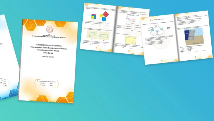 LGS kapsamındaki merkezî sınava yönelik örnek sorular yayımlandı