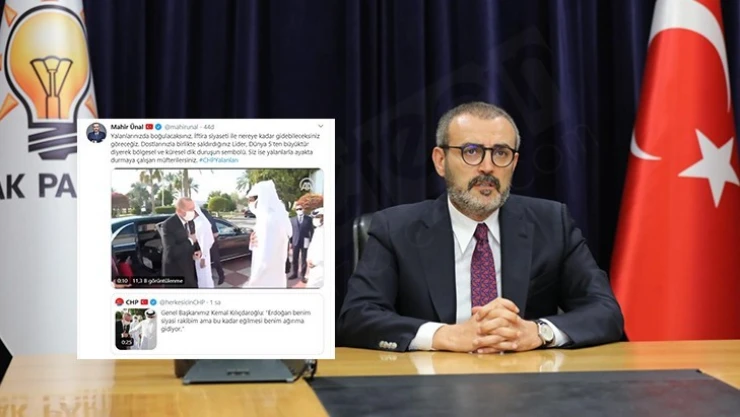 Mahir Ünal: 'Siz ise yalanlarla ayakta durmaya çalışan müfterilersiniz'