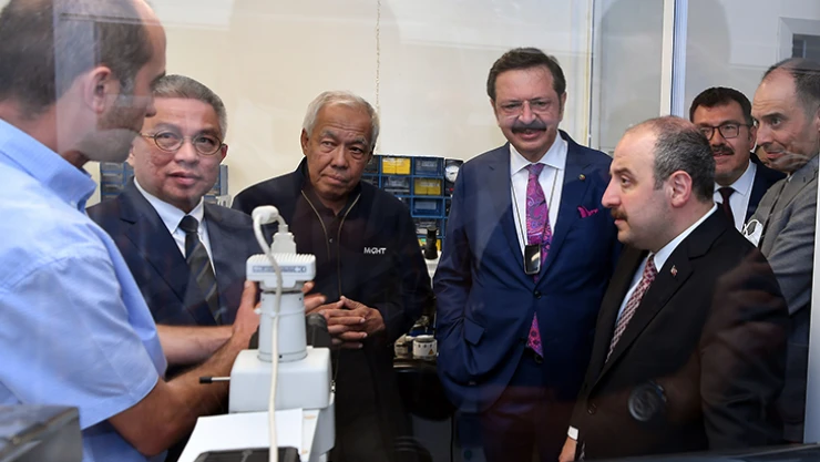 Malezya bilim, teknoloji ve yenilik bakanı TOBB ETÜ'de