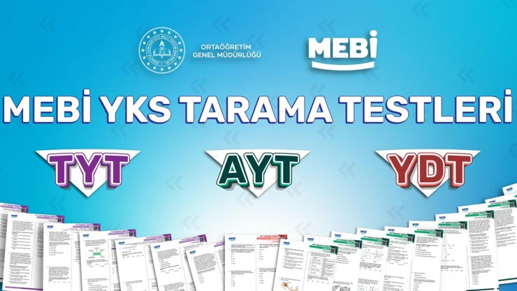 MEBİ'de YKS tarama testleri kullanıma sunuldu