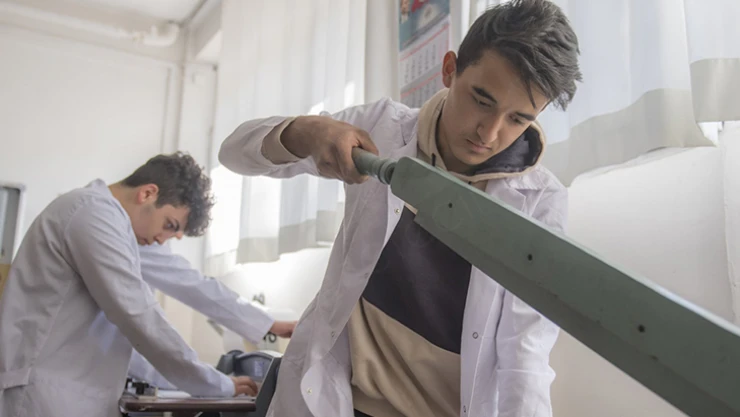 Meslek liselerinin üretim kapasitesinde büyük artış