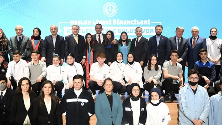 Meslek lisesi öğrencileri ailelerimizle buluşuyor projesi