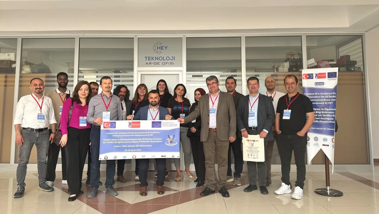 Mesleki Eğitim İşbirliği Ortaklıkları kapsamında hazırlanan projenin ilk toplantısı yapıldı