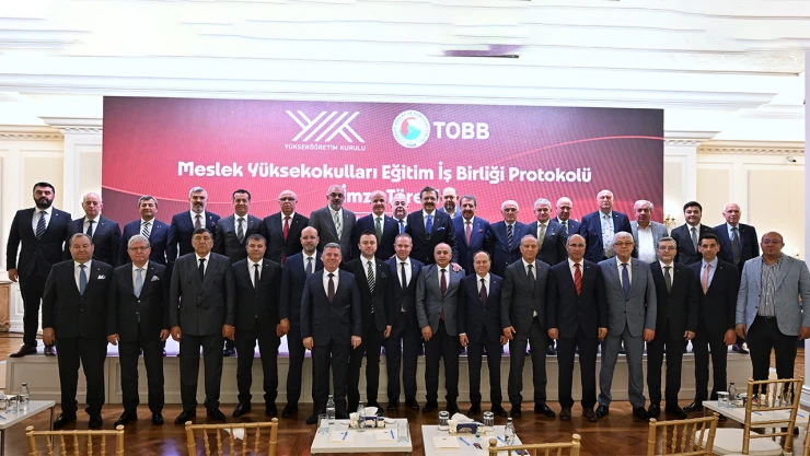Mesleki eğitimi güçlendirmek için bir adım daha atıldı