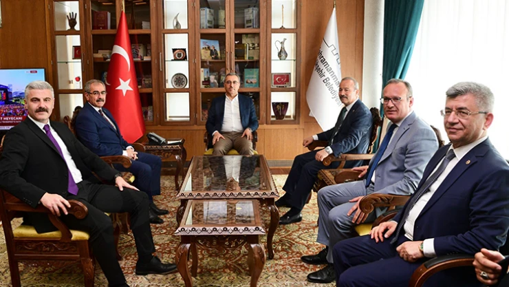 MHP'den Başkan Güngör'e ziyaret