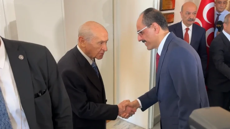 MHP Genel Başkanı Bahçeli, MİT Başkanı Kalın ile görüştü