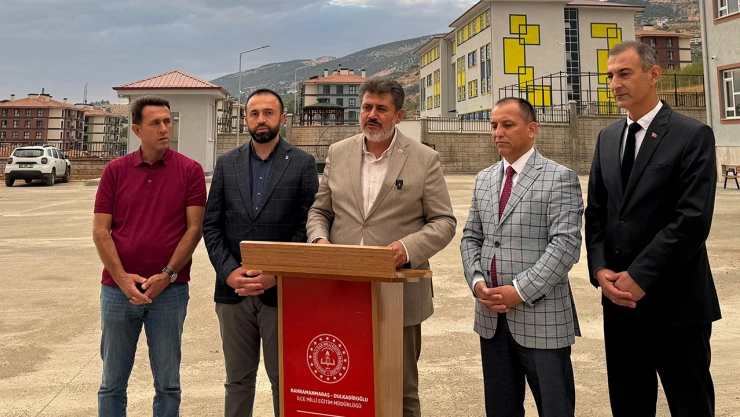 Milletvekili Debgici, okul inşaatında incelemede bulundu