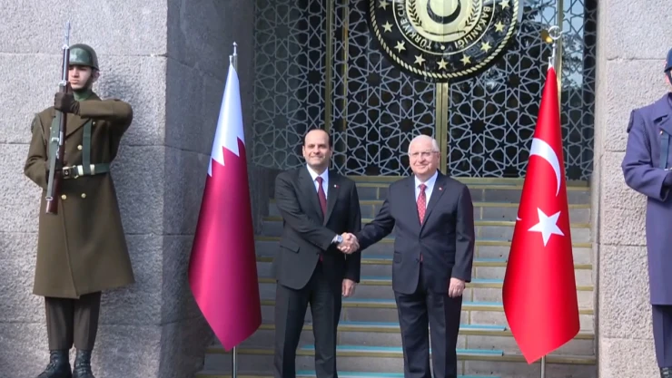 Milli Savunma Bakanı Güler, Katarlı mevkidaşı Al Sani'yi ağırladı