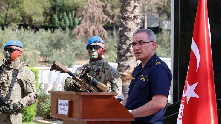 MSB'nin basın toplantısı, KKTC'deki Boğazköy Şehitliği'nde gerçekleştirildi