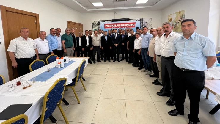 Muhtarlar buluşmasında ilçe muhtarlarının talepleri dinlendi