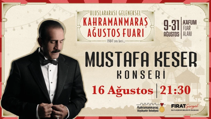Mustafa Keser, fuarda sevenleriyle bir araya gelecek!