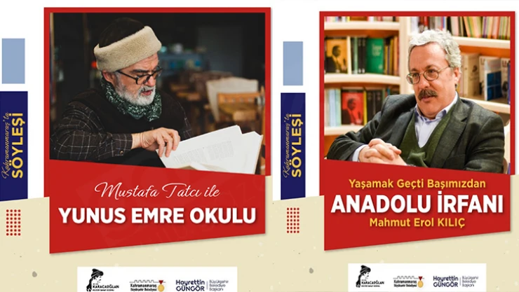 Mustafa Tatcı ve Prof. Dr. Mahmut Erol Kılıç, Kahramanmaraşlılarla buluşuyor