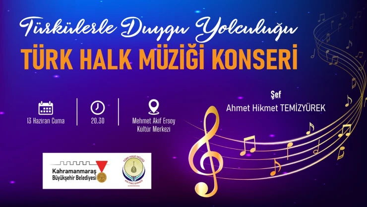 Müzikseverler türkülerle duygu dolu bir yolculuğa çıkacak