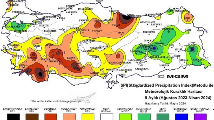 Nisan ayında son 53 yılın sıcaklık rekoru kırıldı