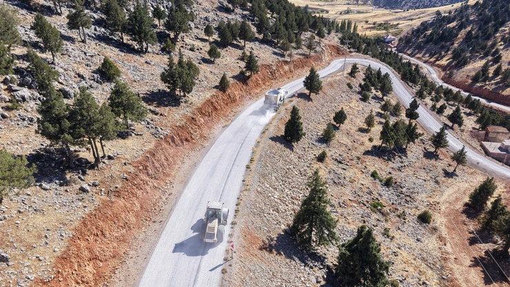 Nurhak'ın mahalle içi ulaşımında çalışma