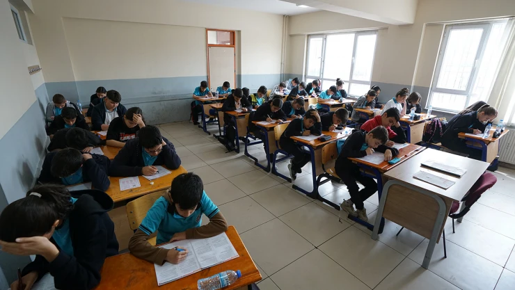 Öğrencilerin sınav hazırlığına büyük destek