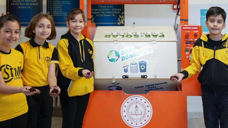 Okullarda üç dalda sıfır atık yarışması