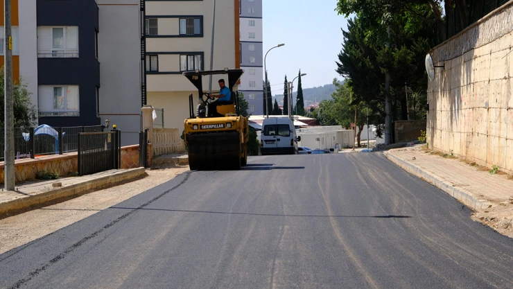 Onikişubat Belediyesi'nden takdir toplayan asfalt çalışması