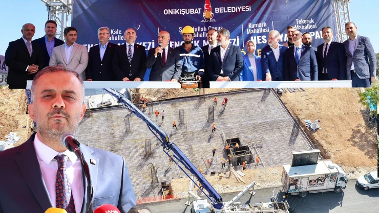 Onikişubat'ta tarihi yatırımlar için ilk adım atıldı