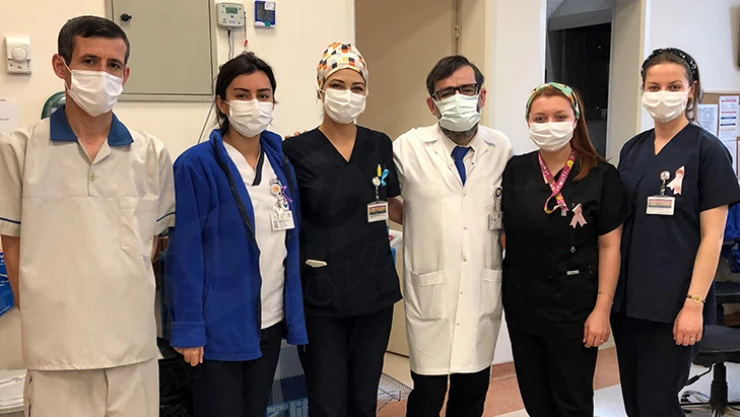 Onkoloji hastalarına moral etkinliği düzenlendi