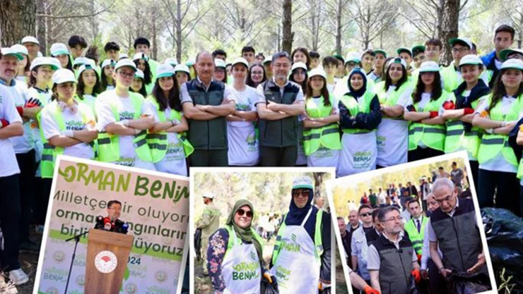 Orman Benim Kampanyası Muğla'dan başladı