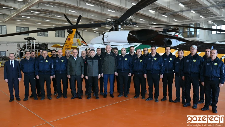 Orman yangınlarıyla mücadelede kullanılan hava araçları bakıma alındı