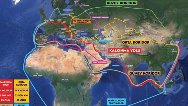 Orta Koridor Türkiye'yi Avrasya ticaretinin merkezine taşıyor