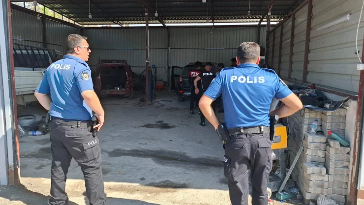 Otopark ve oto yıkamacılar denetlendi