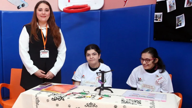 Özel çocukların hazırladığı TÜBİTAK projesi okulda uygulanmaya başlandı