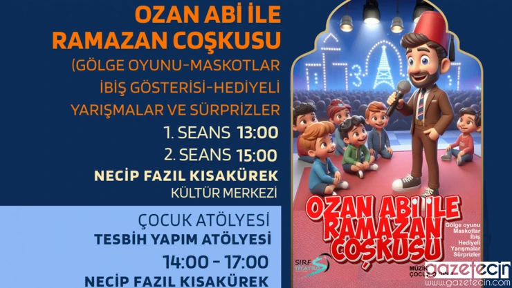 Ramazan neşesi Kahramanmaraş NFK'da yaşanıyor