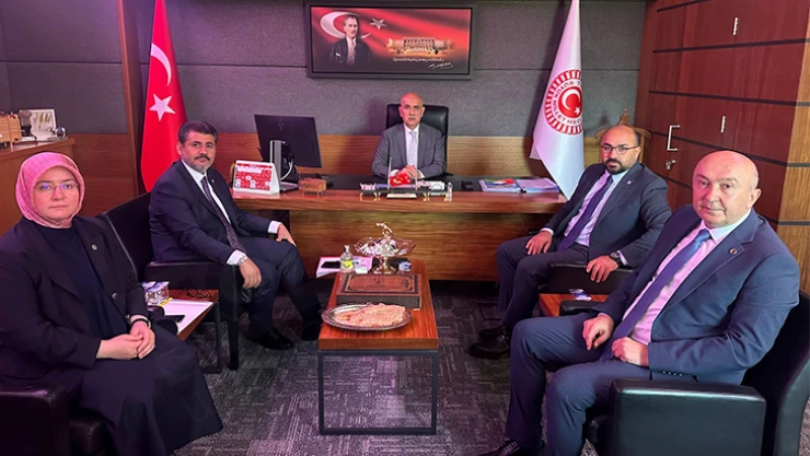 Rektör Yasım, Kahramanmaraş Milletvekilleri ile bir araya geldi