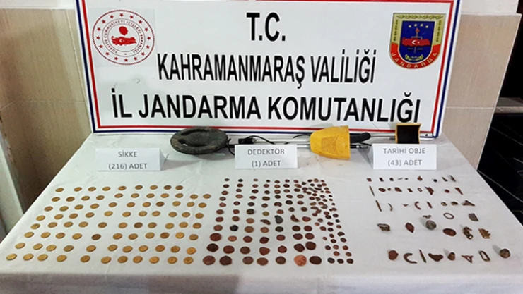 Roma dönemi ait 259 parça tarihi eser ele geçirildi